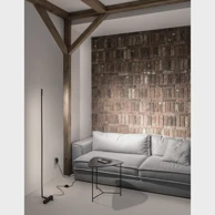 NOVA LUCE Raccio stajaća svjetiljka led 19w/3000k/891lm/ip20/crna nl9180727