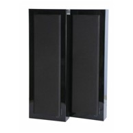DLS Zvučnici Flatbox XL, crni (par)