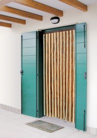 Zavjese za vrata šenil 90x200 smeđa