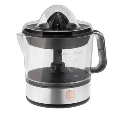 BERLINGERHAUS Električna preša za agrume BH-9716, Black Rose Collection
