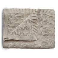 MUSHIE Dekica Honeycomb, bež