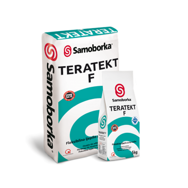 SAMOBORKA Teratekt F fleksibilno ljepilo za keramiku 5 kg