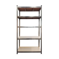 Regal za teški teret Samopev, 180 × 90 × 40 cm, 5 polica, nosivost 1250 kg