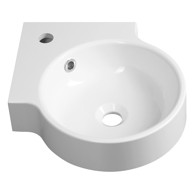 SAPHO Umivaonik Okrugao Kaori 38x38 cm, bijeli