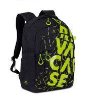 RIVACASE Ruksak Heide 30L, crna-limeta  