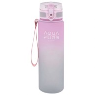 AQUA PURE ASTRA Boca 600 ml, rozo-siva
