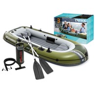INTEX Napuhujući čamac Seahawk 3, za 3 osobe, s pumpom i 2 vesla