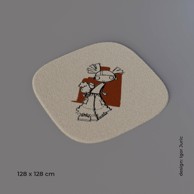 Tepih dječji Girl6, 128 x 128 cm