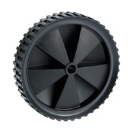 DÖRNER + HELMER Plastični kotač crni 150X30X12 mm 32 mm 25 kg