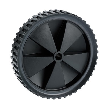 DÖRNER + HELMER Plastični kotač crni 150X30X12 mm 32 mm 25 kg