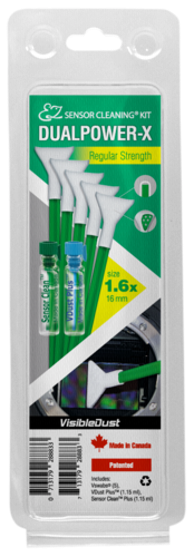 VISIBLE DUST Set za čišćenje fotoaparata DUALPOWER-X 1.6x Regular Strength MXD100 Green