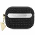 GUESS Maska AirPods pro rhinestone triangle, crna
