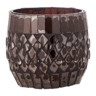 BLOOMINGVILLE Stakleni svijećnjak za svijeću lučicu Evaline 