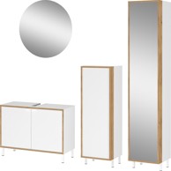 GERMANIA Bijeli set namještaja za kupaonicu Topeka