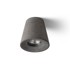 RENDL Stropna lampa Volca, beton/dekor, od tamnog granita, 230V, LED, GU10, 5W