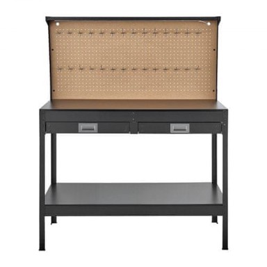 VEVOR Radni stol, 1500 x 610 x 1200 mm, smeđi