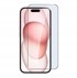 Maskica za Apple iPhone 15, MagSafe, mat, sa zaštitnim staklom, ljubičasta