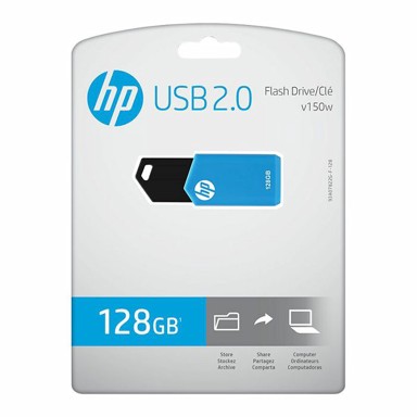 HP USB memorija V150W, 128 GB, USB 2.0