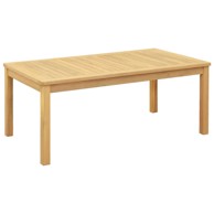 Stolić za kavu 110x60x45 cm, masivno drvo akacije, svijetli bagrem