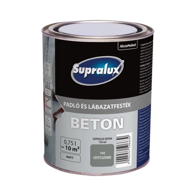 SUPRALUX Premaz za beton tamno siva 0,75