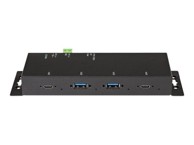 STARTECH USB hub 4 porta Industrial 10Gbps 2x USB-C 2x USB-A metalno kućište ESD zaštita