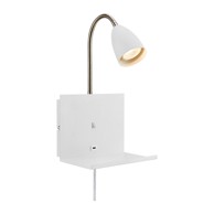 MARKSLOJD Bijela zidna lampa Cuarto