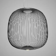 FOSCARINI Visilica Spokes 2 Piccola, grafit