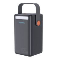 CHOETECH Mini prijenosna stanica, power bank, 50000mAh, 65W, crni