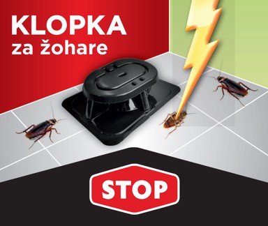 STOP Insekticid klopka za žohare