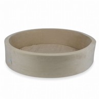 MIMII Suhi bazen 130 x 30 Baršunasti mekani bež, bez loptica