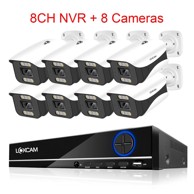 Vanjske kamere za video nadzor, 4K, 8MP, POE, IP