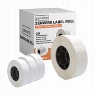ZENWIRE Samoljepljive termalne naljepnice za mini pisač TP-110 15 x 30 mm, 3 role po 230 kom