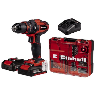 EINHELL Udarna bušilica Li-i TE-CD 18/40 +69 (2x2,0 Ah)