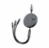 BASEUS USB kabel 3u1 Lightning/Type-C/Micro, duljina 1,2 m, sivi, model CAMLT-BYG1