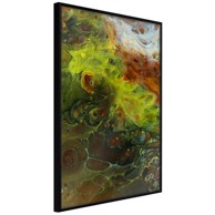 Poster Turbulent Green 20x30