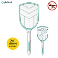 PLATINET 2-u-1 električni reket protiv insekata PRMB3839 + LED svjetlo