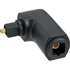 INLINE Toslink adapter ženski na Toslink, crni
