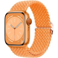 B-STRAP Elastic Nylon remen za Apple Watch 42/44/45mm, bright orange