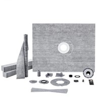 VEVOR Set za tuš kanalicu JQ-4860P, 1524x1219x28 mm, siva