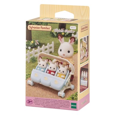 SYLVANIAN FAMILIES Kolica za trojčeke