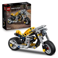 LEGO TECHNIC Konstrukcijski set Žuti motocikl 42225, žuta