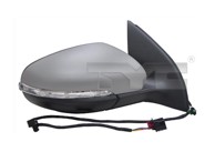 TYC Retrovizor VW Golf 6, desni, električni, grijani, žmigavac, 6 pinova, 337-0173