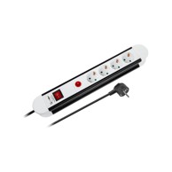 REBEL TOOLS Električni razdjelnik zaštitni 4 utičnice kabel 3 m do 2300 W