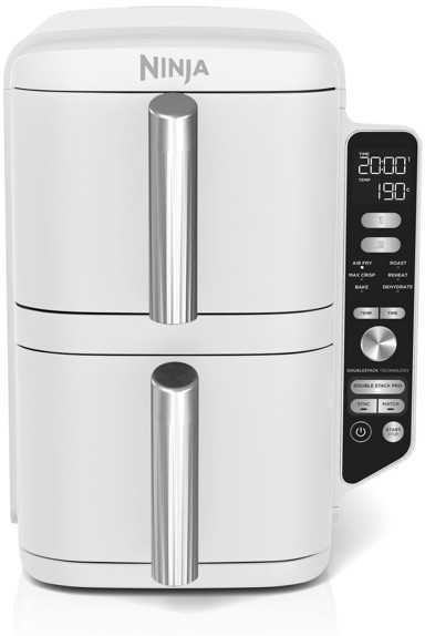 NINJA Friteza na vrući zrak SL400EUWH Double Stack XL, bijela