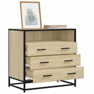 Ormar s ladicama sonoma hrast 70x41x70 cm konstruirano drvo