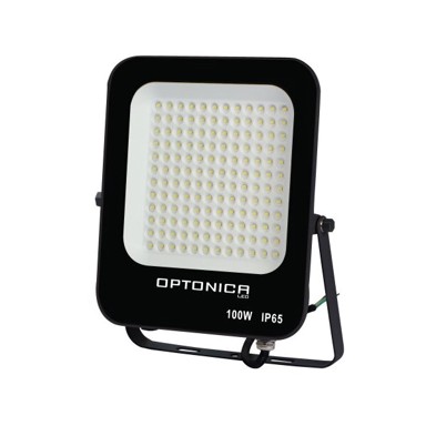 LED reflektor SMD, crni, 100W, neutralno bijela