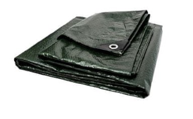 Cerada 70 g/m² 5 x 8 m, zelena