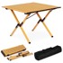 MULTIGARDEN Sklopivi kamping stol 60x60 cm s torbom za nošenje, crna