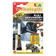 TECHNICQLL cyanoakrilatno ljepilo Sekund Gel C-297 2g