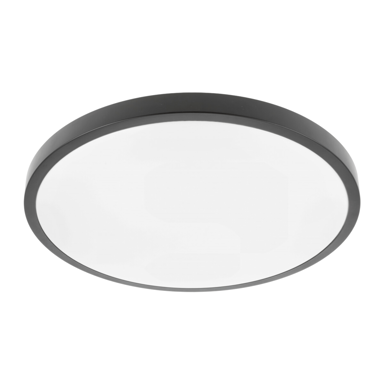 GTV Stropna svjetiljka, Atol, 32W, IP54, crna
